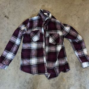 Women’s flannel from target size lg